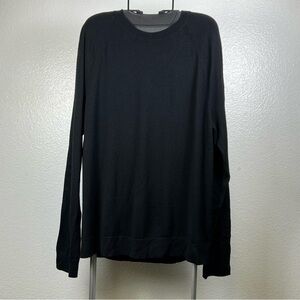 Theory Classic Crewneck Black Men's Sweater Size XL